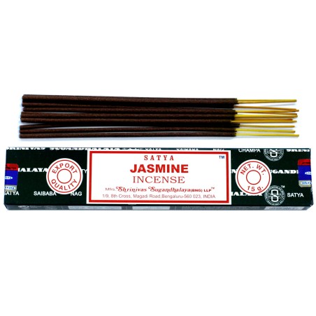 Encens Satya Jasmine - Jasmin - 1 paquet de 15 gr.