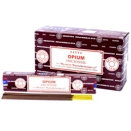 Incienso Satya Opio - Opium - 1 cajetilla de 15gr.