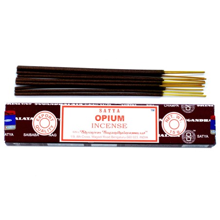 Incienso Satya Opio - Opium - 1 cajetilla de 15gr.