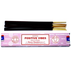 Incienso Satya Vibras positivas - Positive Vibes - 1 cajetilla de 15gr.