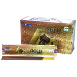 SATYA Incienso Oro - Gold - 1 cajetilla de 15gr.
