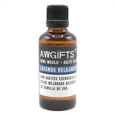 Aceite de Masaje - Lavanda soñolienta - Lavanda y Mejorana - 50ml  - 1