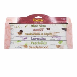 Kit encens Stamford Exòtic - Aloe Vera, Ambar,...
