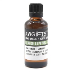 Aceite de Masaje - Special A2 Mix - Romero, Jengibre, Lavanda y Mirra - 50ml  - 1