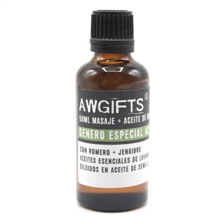 Aceite de Masaje - Special A2 Mix - Romero, Jengibre, Lavanda y Mirra - 50ml  - 1