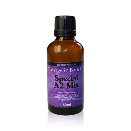 Aceite de Masaje - Special A2 Mix - Romero, Jengibre, Lavanda y Mirra - 50ml  - 3