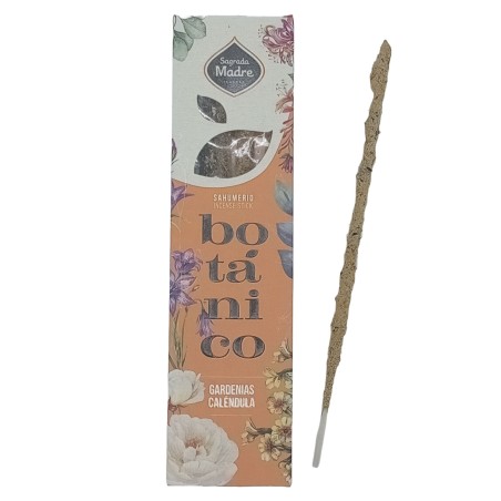 Sahumerio Incenso Botânico Gardênias Calêndula - Mãe Sagrada