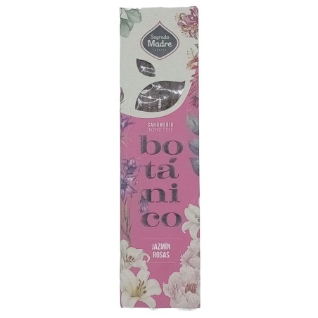 Sahumerio Incienso Botánico de Jazmín Rosas - Sagrada Madre