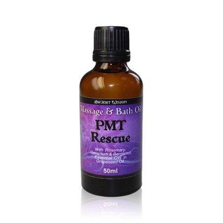 Aceite de Masaje - Dolores Premenstruales - PMS - Romero y Geranio - 50ml  - 3