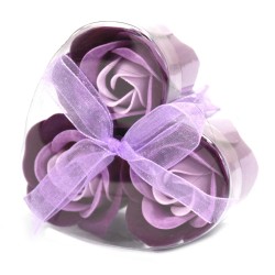 Conjunto de 3 Caixa Coração de Flores de...