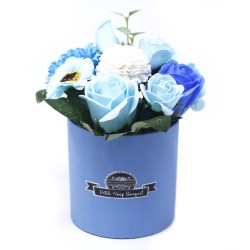 Ghiveci cadou Bouquet Petite - Albastru...