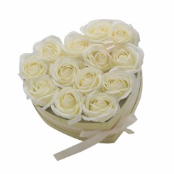 Confezione Regalo - Fiore Di Sapone 13 Rose...