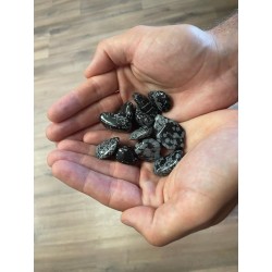 L Tumble Stones - Obsidiana Copo de Nieve - 24 unidades
