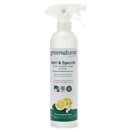 CURATAT STICLE SI OGLINZII 500 ML ECOLOGIC GREENNATURAL