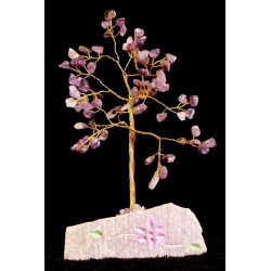 Amatista- 80 Stone Arbol Indio de Gemas