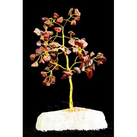 Jaspe Rojo - 80 Stone Arbol Indio de Gemas