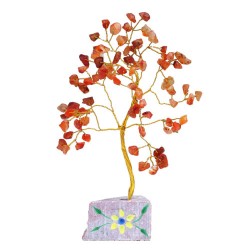 Carnelia: albero di gemme indiane con 80 pietre