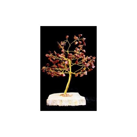 Jaspe Rojo - 160 Stone Arbol Indio de Gemas