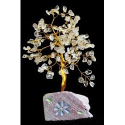 Quartzo Cristal - Árvore de Gema Indiana de 160...