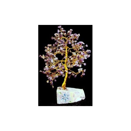 Amethyst- 320 Stone Indian Gem Tree