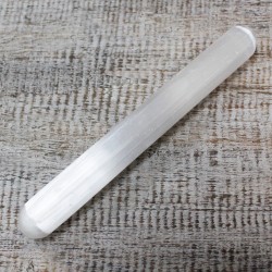 Baguette en sélénite - 16 cm (les deux...