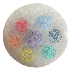 Placa de carregamento pequena 8cm - Chakra...