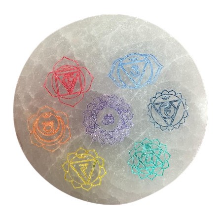 Placa de carregamento pequena 8cm - Chakra Design - cor