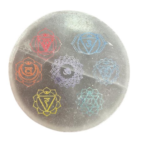 Medium Load Plate 10cm - Chakra Design (col)