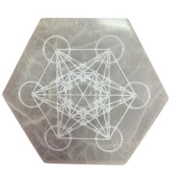 Placa de Carga Hexagonal 18cm - Dirección y...