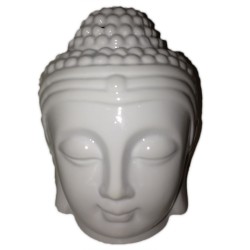 Bruciatore di profumo - Buddha bianco  - 1