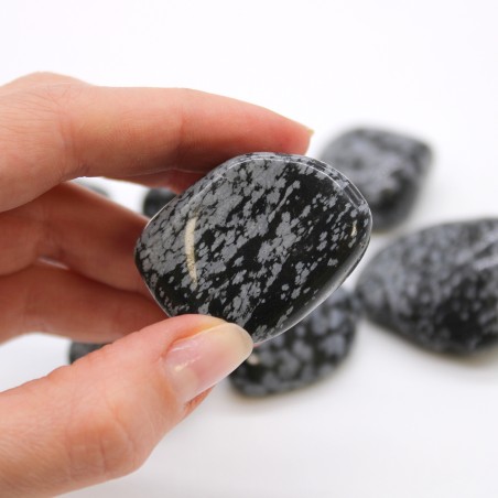 Piedras Naturales XL - Obsidiana Nevada - 1 unidad