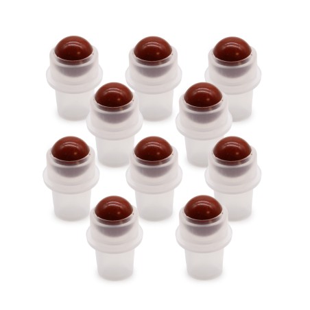 Edelsteen Roller Tip voor 5 ml flesje - Rode Jaspis