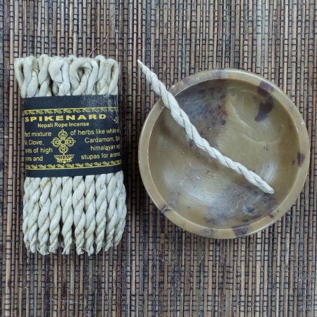 Corda de nardo de ervas puras de incenso - Nepal