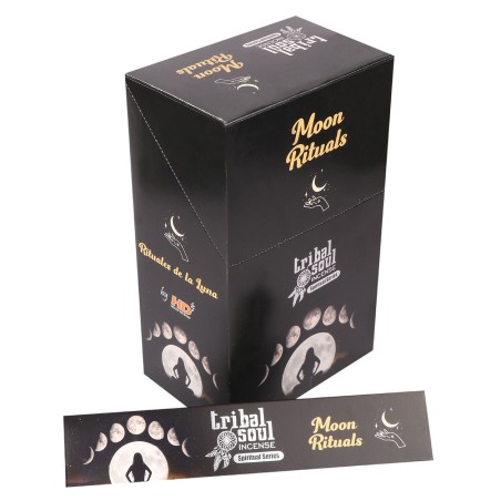 Tribal Soul wierookstokjes en keramische houder - Moon Ritual Spiritual Series