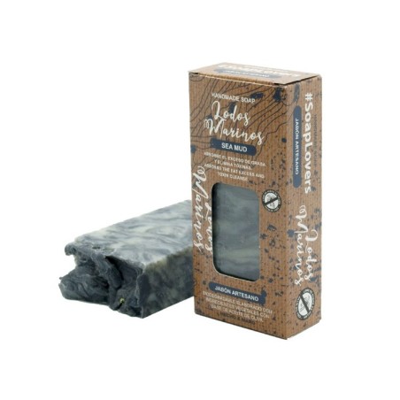 PASTILLA DE JABÓN ARTESANO ACEITE OLIVA LODOS MARINOS 100gr