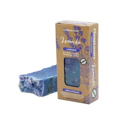 PAIN DE SAVON ARTISANAL HUILE D’OLIVE LAVANDE...