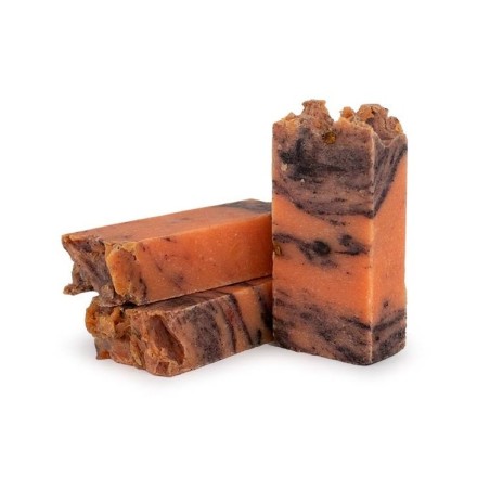Pastilla de Jabón Artesano de Aceite de Oliva con Canela y Naranja 100gr