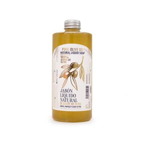 SAPUN LICHID NATURAL CU ULEI DE MASLINE 500ML 100%