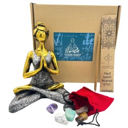 NAMASTE KIT - MEDITATIE KIT (YOGA FIGUUR, PALO...