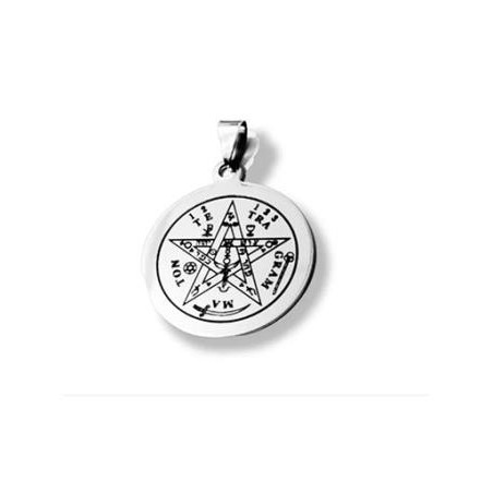 CIONDOLO IN ACCIAIO TETRAGRAMATON 2,5 CM
