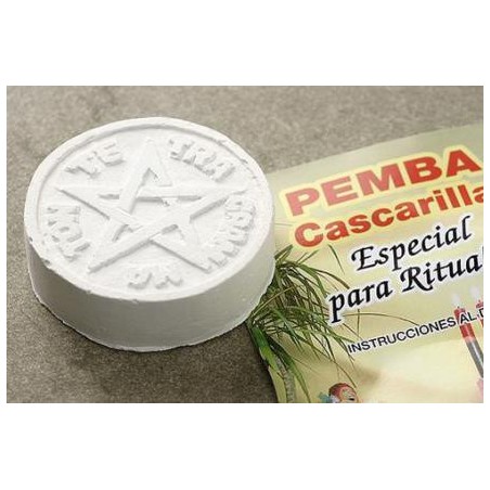 PEMBA CASCARILLA CON PENTAGRAMMA
