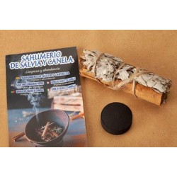 SALBEI/ZIMT RÄUCHERSTÄBCHEN (Sauberkeit und...