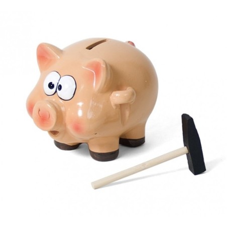 HUCHA CERDITO HAMMER 15CM (PRECIO POR UNIDAD)