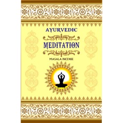 TĂMĂIE AYURVEDIC MEDITATION MEDITATION TAMĂIE MASALA - 1 pachet de 15 bețișoare
