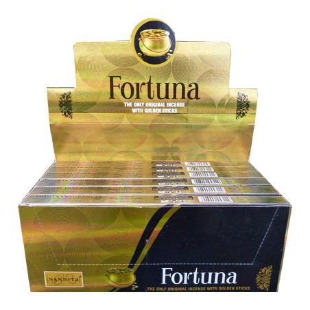 Incienso Fortuna Natural Masala Nandita - 1 cajita de 15gr.