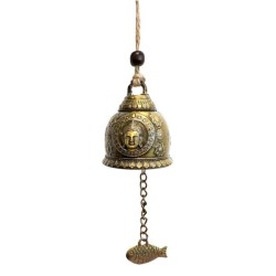 Carrillón Campana vent bona sort Buda/ Peix 24cm