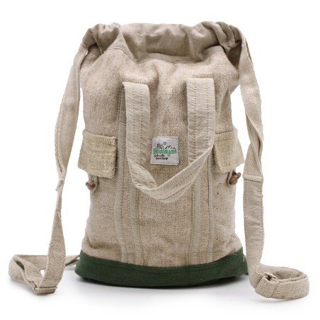 Mochila para Portátil - Cáñamo y Algodón - 	30x40x4cm
