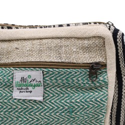 Messenger Bag - Hemp and Cotton - 25x20x6cm