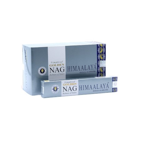 Golden Nag - Incenso do Himalaia - 1 caixa de 15g - Vijayshree