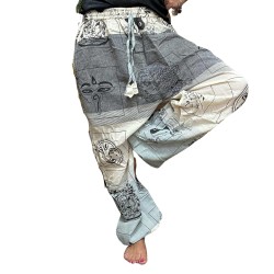Pantalon Yoga y Festivales - Estampado Himalaya...